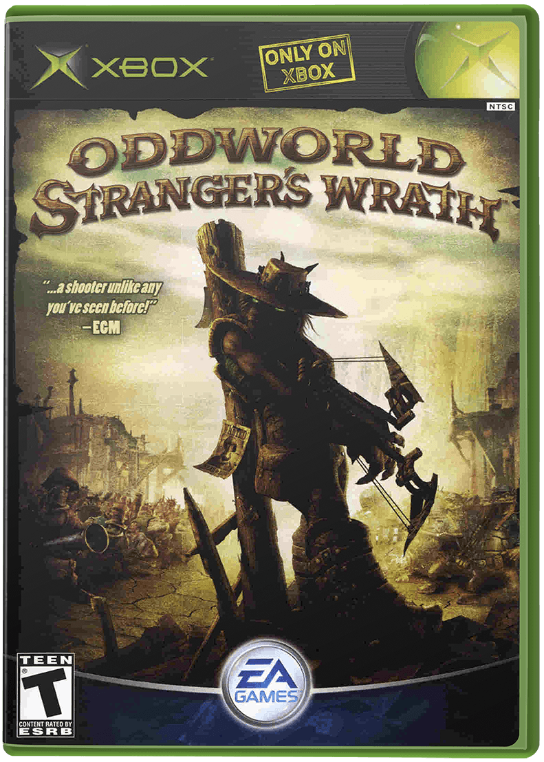 Oddworld Stranger's Wrath box art for Xbox